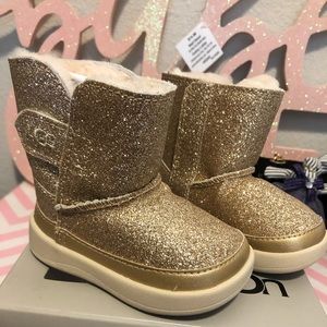 Gold Glitter Ugg Boots